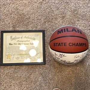 1954 Milan 50th Anniversary autograph team Ball.